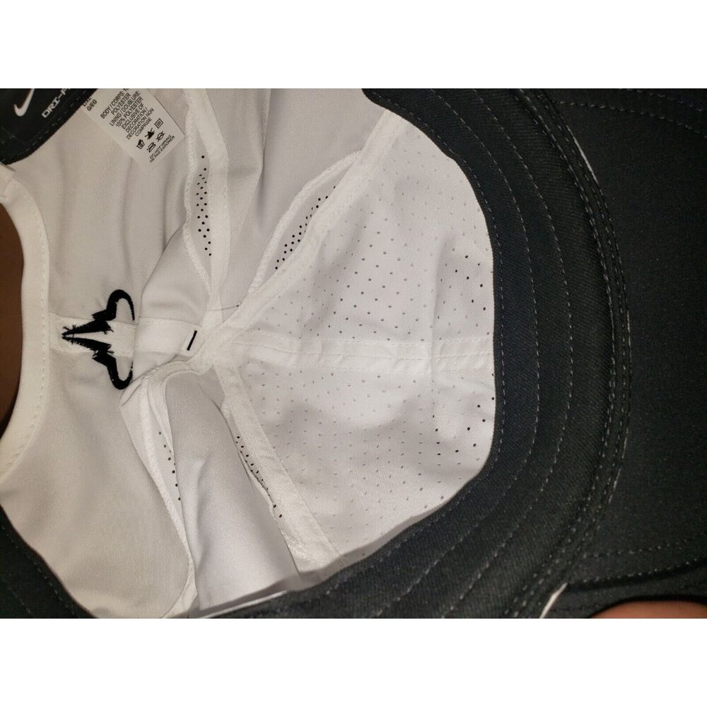 Nike Dri-Fit Club Unstructured Rafa Nadal Cap White Unisex Size S/M FB5600-100 - Picture 4 of 8
